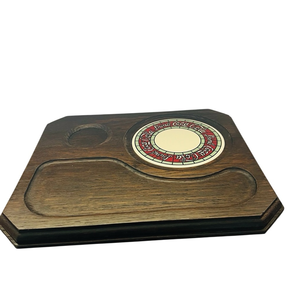 Coca Cola Wood Serving Tray - Picture 3 of 6
